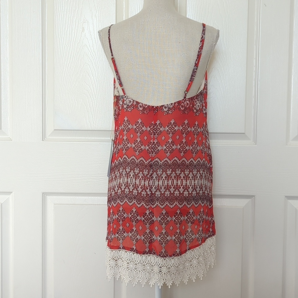 Show Me Your Mumu x REVOLVE Reville Dress in Red Marrakech - Picture 5 of 7